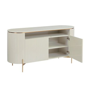 Thiết kế sang trọng tối gỗ sideboards tự chọn Tủ Vàng phòng khách hiện đại giao diện điều khiển Bảng - Product Image 2