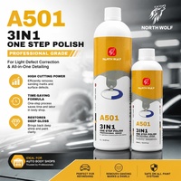 A501 Pâte à polir automobile professionnelle 3-en-1 en plastique pour correction des défauts de peinture et detailing automobile
