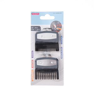 Juego de peines guía para cortapelos eléctricos de 1/8 (3 mm) y 1/16 (1.5 mm) para uso doméstico - Product Image 1