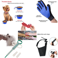 Sac médical étanche extérieur pour animaux de compagnie Kit de premiers soins d'urgence pour animaux de compagnie avec laisse pour le camping