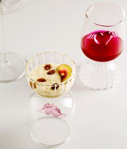 Nouveau Verre à Vin Rose en Verre Borosilicate Créatif Style Nordique INS, Verre à Vin Rouge Tendance - Product Image 3