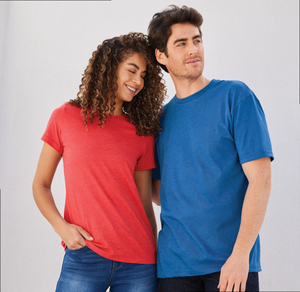 Camiseta de Hombre Unisex, Cuello Redondo, Corte Holgado, Informal, Transpirable, 100% Algodón, con Logotipo Personalizado, Impresión Serigráfica - Product Image 1