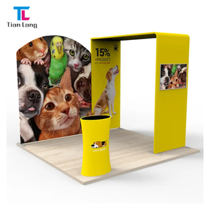 Tian Lang Custom Trade Show Equipment-Support de toile de fond pour photomaton avec tuyau et <span class=keywords><strong>accessoire</strong></span> pour photomaton drapé - Product Image 5