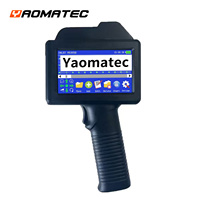 Imprimante jet d'encre portable Yaomatec 25,4 mm pour le codage de la date sur carton, emballage plastique, papier aluminium et autres supports