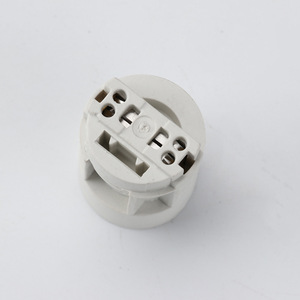 ที่วางโคมไฟสีขาว250V สกรูสำหรับวางหลอดไฟฐานหลอดไฟ E14ซ็อกเก็ตจี้ - Product Image 3