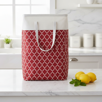 Panier à linge pliable bicolore écologique, imperméable, durable, portable et multifonctionnel, sac à vêtements autoportant et haut