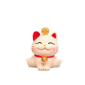 Nouveaux cadeaux créatifs, chat porte-bonheur, décoration, petits ornements, décorations <span class=keywords><strong>de</strong></span> gâteaux, décoration <span class=keywords><strong>de</strong></span> console centrale, voiture - Product Image 5