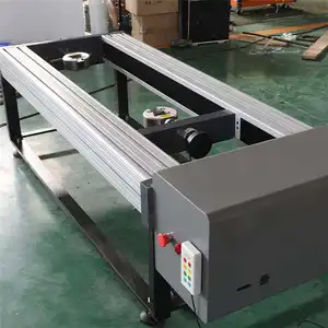 ISO 9513 BS 3846 300KN 30Ton Corda de Nylon Máquina de testes de tração horizontal hidráulica