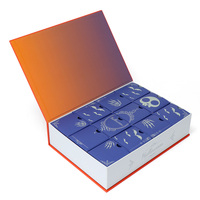 Calendario de Adviento de Lujo Personalizado para Halloween, Caja de Regalo con Cuenta Regresiva de 12 Días para Dulces y Joyería