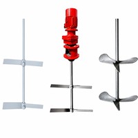 Agitateur à entrée supérieure 45 kW pour réservoir d'alimentation de densifiant, fabriqué en Chine