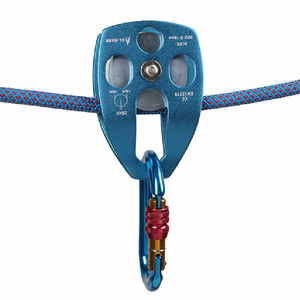 Al-Nasr Side Panel Pulley 83x122x30mm Max 16mm Rope Mountaineering Rescue Rock Climbing Zipline - Product Image 2