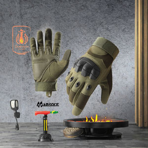 ถุงมือยุทธวิธีที่ทนทานต่อการใช้งาน ป้องกันนิ้วมือเต็มรูปแบบ สำหรับกีฬา ขี่มอเตอร์ไซค์ กิจกรรมกลางแจ้ง ทนต่อการบาด ทนต่อการตัด รองรับหน้าจอสัมผัส ใช้ได้ทั้งชายและหญิง - Product Image 2