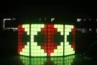 Cabina Digital LED plegable para iluminación de DJ, dispositivo portátil para iluminación de discotecas