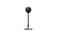 Caméra de jeu noire 1080P Full HD, mini caméra de streaming en métal pour les appels vidéo