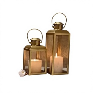 Candelabro de latón rectangular de varios niveles, decoración para el hogar, portavelas duradero, diseño elegante, candelabro para bodas y fiestas - Product Image 3