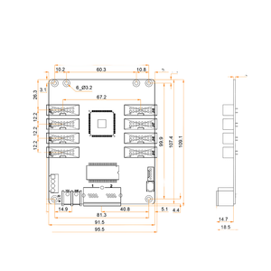 MRV208-1 HD đầy đủ màu sắc LED hiển thị video nhận thẻ cho màn hình hiển thị LED - Product Image 6