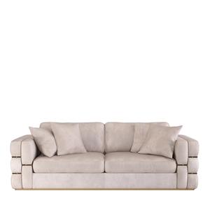 أريكة Foshan من الشركة المصنعة بتخصيص أريكة غرفة معيشة حديثة أثاث 3 مقاعد أرائك قماشية - Product Image 6