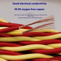 Industrielles Brand bekämpfung spezifisches Leitungs signal Twisted Pair Wire Zweifarbiges 1,5 mm² RVS Flamm hemmendes Netz kabel
