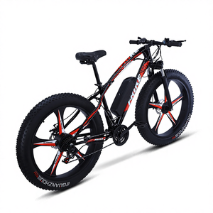 Vélo de montagne à double disque 26 pouces, 21 vitesses, moteur arrière sans balais 250W, cadre en acier à haute teneur en carbone, batterie au lithium, 88E5 26 pouces El - Product Image 5