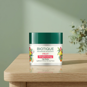 Biotique Luxurious Fruit Whitening/Brightening <b>Lip</b> Balm 12g Hydrated & Nourishing <b>Lips</b> Visibly Lighter Evens <b>Lip</b> All Skin Types - Product Image 3