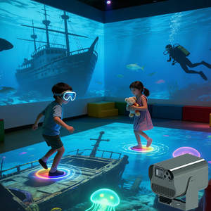 Interactive LED <b>Lights</b> IP65 Indoor Playground Shopping Mall Entertainment Motion <b>Sensor</b> Immersive Experience Design - Product Image 1