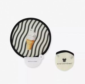 Promoción: Innovadores combos de abanico plegable y disco volador, accesorios de exhibición para aumentar la conciencia de marca y para regalos. - Product Image 4