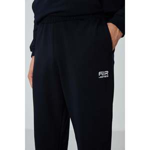 Conjunto Deportivo Air Jones Herbert para Hombre, Cuello Alto, Azul Marino, Mezcla de Algodón, Poliéster y Elastano para Ropa Casual y Deportiva - Product Image 6