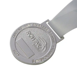 เหรียญรางวัลกีฬาแข่งขันพายเรือคุณภาพ<span class=keywords><strong>ส</strong></span>ูง ผลิตตามสั่งจากโลหะผสมสังกะ<span class=keywords><strong>ส</strong></span>ี - Product Image 1