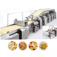 Machine à biscuits industrielle entièrement automatique, production en ligne