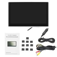 Lecteur DVD de voiture Android 13 avec écran tactile IPS de 13,3 pouces, 1920*1080, avec Wifi, double diffusion sans fil