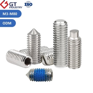Tornillos <span class=keywords><strong>Allen</strong></span> de Acero de Aleación de Titanio TA1 TA2 TC4, Tornillos de Fijación con <span class=keywords><strong>Cabeza</strong></span> Hexagonal DIN ASME, con Punta de Perro/Cono/Copa/Plana - Product Image 2