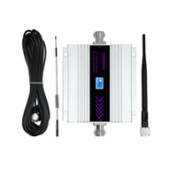 Penguat sinyal ponsel portabel, penguat sinyal jaringan seluler GSM/LTE4G Repeater sinyal 900/2600Mhz