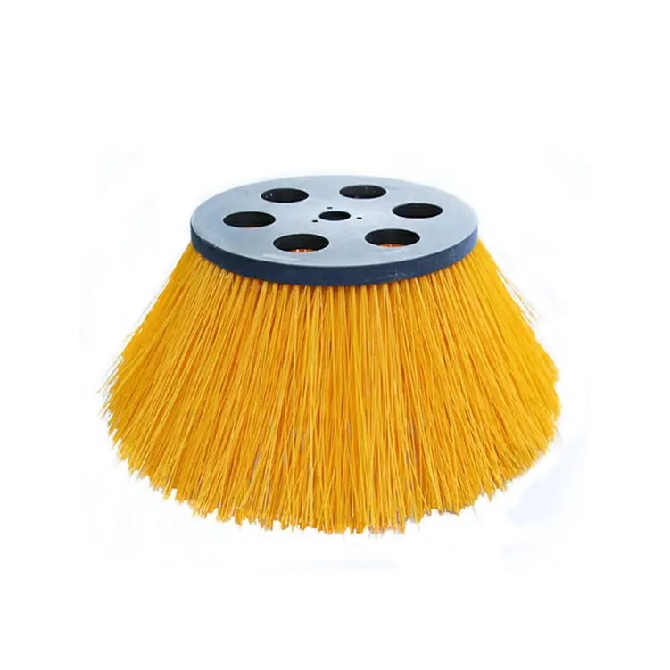 Disc Brush Factory Supply PP Material Disc Brush Road Snow Cleaning Side Brush