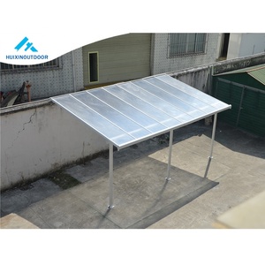 Profilés de sourcils de <span class=keywords><strong>balcon</strong></span> solaires complets Tentes d'auvent à levier étanches Kit d'auvent de toit de camping Couverture de patio en poly - Product Image 3
