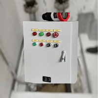 Boîtier de contrôle automatique intelligent et étanche 220V monophasé 4kW à 1 pompe pour station de drainage et contrôle du niveau de liquide