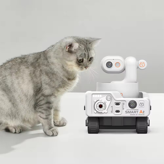 Smart Pet Home Monitor WiFi AI Camera Eco-Friendly Fashion Design Remote Playback Voice Conversation for Pet Supplies
