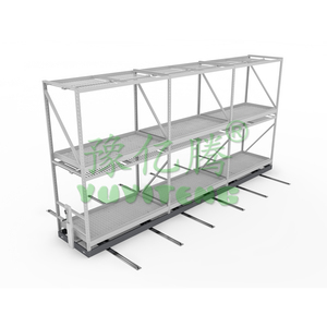 Cultication Large Mobile Microgreens Growing Rack Eficiente Agricultura de interior Invernaderos agrícolas Producto - Product Image 3