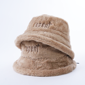 Tùy Chỉnh Màu Rắn Dày Mờ Ấm Ngư Dân <span class=keywords><strong>Hat</strong></span> Mùa Đông Thêu Logo Xô <span class=keywords><strong>Hat</strong></span> - Product Image 5