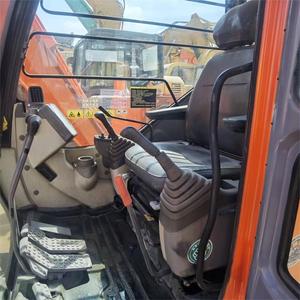 Mini-excavatrice sur chenilles Hitachi ZX60 d'occasion de bonne qualité, moteur Yanmar, faible nombre d'heures, bien entretenue, testée, inspection vidéo, pompe de boîte de vitesses - Product Image 2