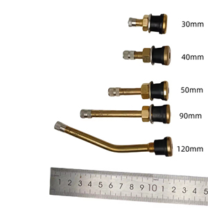Estensioni <span class=keywords><strong>per</strong></span> <span class=keywords><strong>Valvole</strong></span> Pneumatiche in Ottone Multi-Misura <span class=keywords><strong>per</strong></span> Gonfiaggio <span class=keywords><strong>Pneumatici</strong></span> di Camion, Autobus e Macchinari da Costruzione - Product Image 2