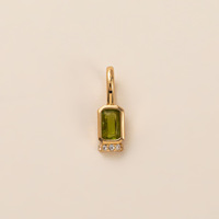 Pendentif DIY polyvalent, non toxique, chic et raffiné, facile à utiliser, respectueux de la peau, avec fermoir pierre de naissance, pour usage quotidien