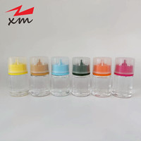 Oferta Especial: Botella de Plástico de 60 ml para Líquidos, Perfumes y Aceites Esenciales, Botella con Gotero de 2 oz V3 para Jugos, con Tapa Plana CRC de Colores