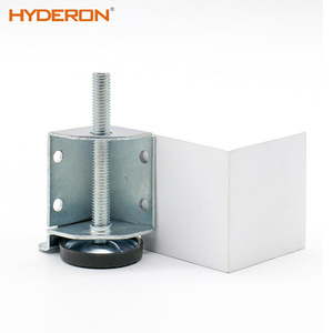 Pieds de meuble réglables en métal Hyderon, robustes, pour armoires et placards - Product Image 2