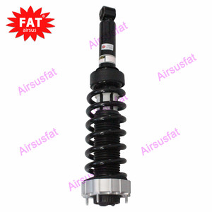 Pour Audi Q7 <span class=keywords><strong>4L</strong></span> 2007-2009 Ensemble de <span class=keywords><strong>ressort</strong></span> hélicoïdal d'<span class=keywords><strong>amortisseur</strong></span> arrière gauche ou droit 7L8513029G / 7L8512021 - Product Image 1