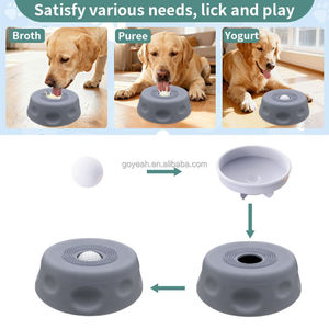 Ciotola Licksphere per Animali Domestici Variante per Yogurt, Antiscivolo in Silicone, Mangiatoia Lenta Multifunzionale per Cani con Tappetino - Product Image 2