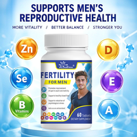 Multivitamines quotidiennes pour hommes OEM/ODM avec zinc, vitamine D et sélénium - Favorise le bien-être général et la défense antioxydante - 60 comprimés