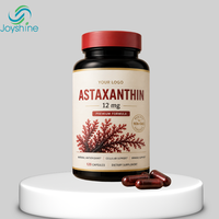 Astaxanthine Premium 12 mg en Capsules – Formule Antioxydante Naturelle Sans OGM – Favorise la Santé Cellulaire et la Fonction Immunitaire
