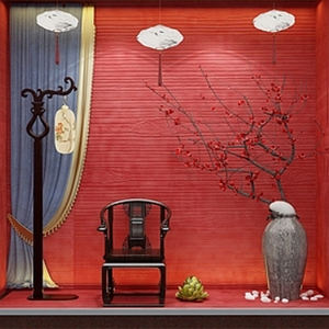 Modello di figura geometrica in fibra di vetro per la decorazione del negozio di marca - Product Image 3