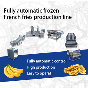 Chaîne de production entièrement automatique de chips de banane LT-XJ100 en acier inoxydable 304, certifiée CE FDA ISO, 50-1000 kg/h, IoT intelligent, 220V/380V, frites, réglables de 1 à 8 mm - Product Image 2