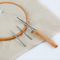 Kit poinçon aiguille en cuivre rugueux crochet à la main crochets ergonomiques vente en gros